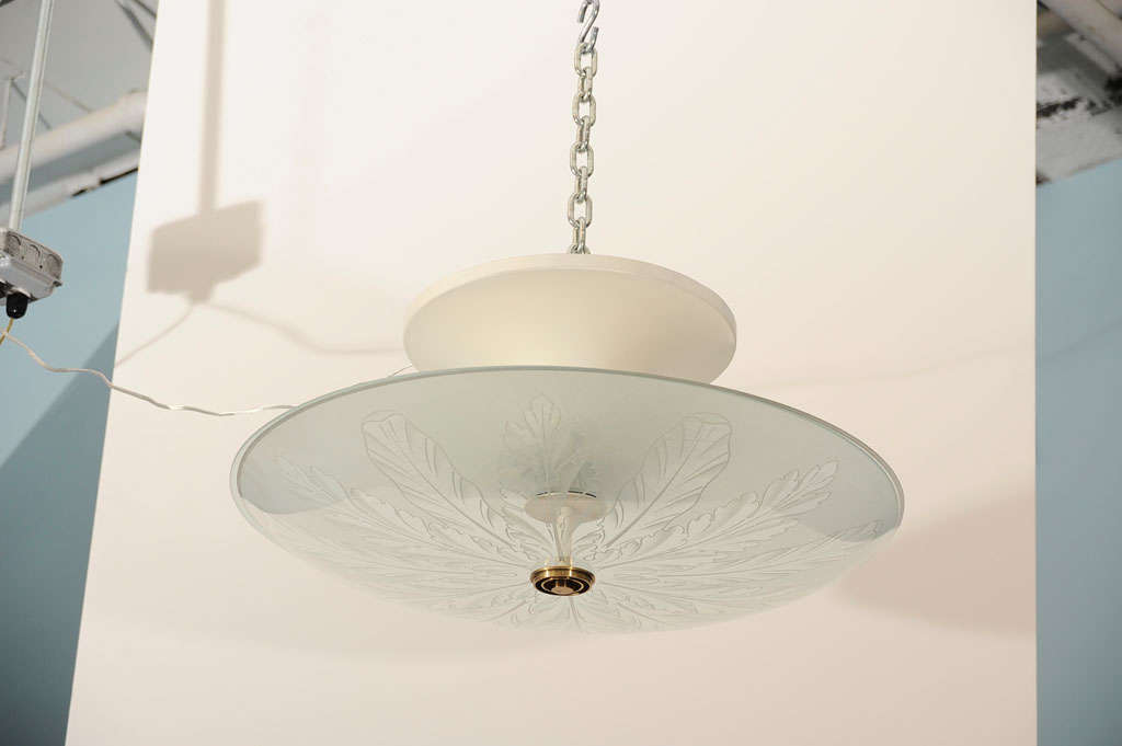 Ceiling Light by Pietro Chiesa for Fontana Arte 1