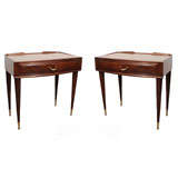 Pair of Bedside Tables by Paolo Buffa