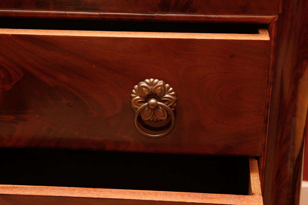 Boston Marble Topped  Mahogany Chest