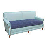 Powder Blue Sofa