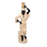 Carved Onyx and Marble Figure