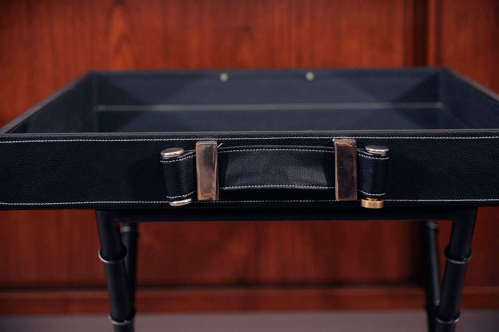 Leather  Tray Table  2