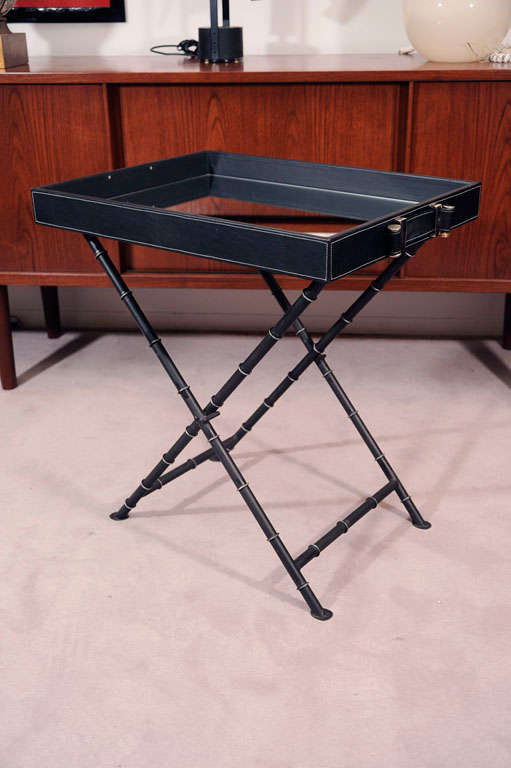 Leather  Tray Table 5