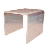 Vintage Lucite Waterfall Coffee Table