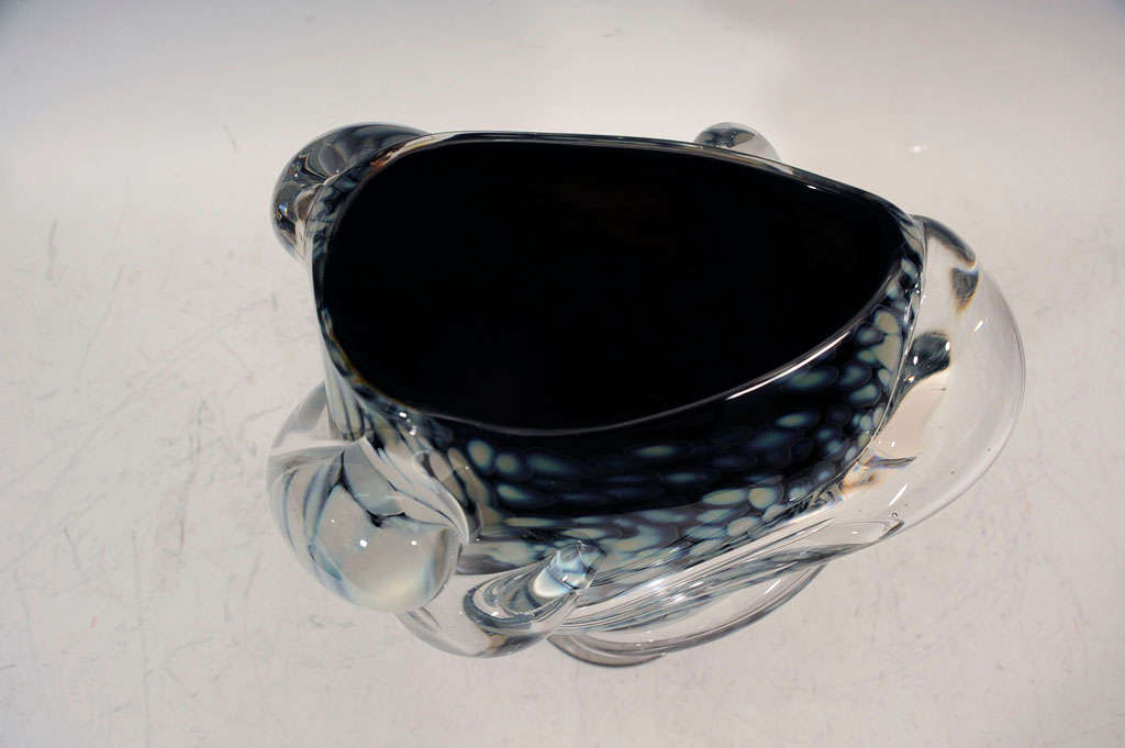 Large Will Dexter Studio Art Glass Vase 3
