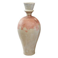 20th Century French Hand Wrought Terracotta Vase