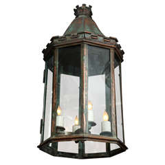 19th Century Copper Lantern 19th Century Copper Lantern