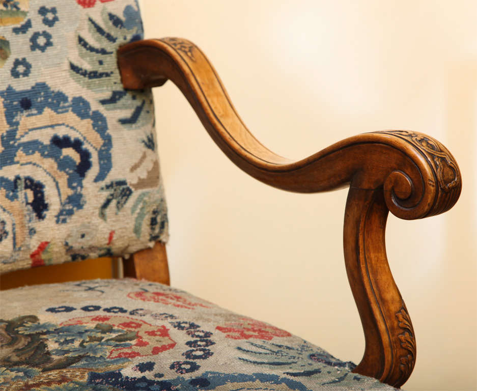 18th Century and Earlier An Italian Walnut Classical Sofa
