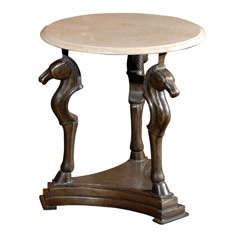 Bronze Horse Head Table