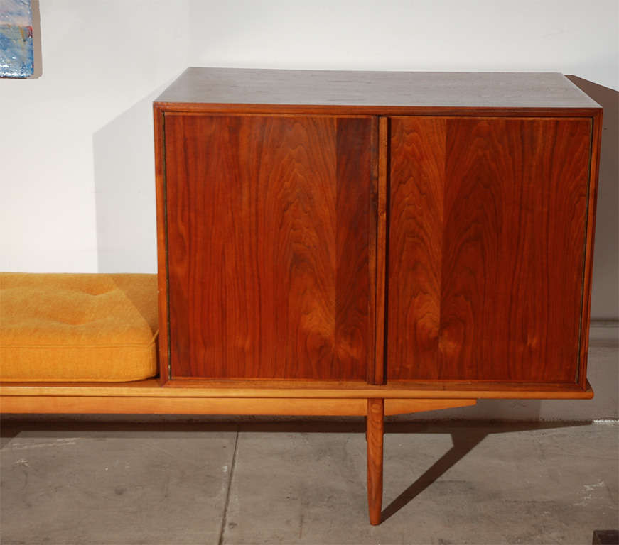 John Kapel Bench with Television Cabinet