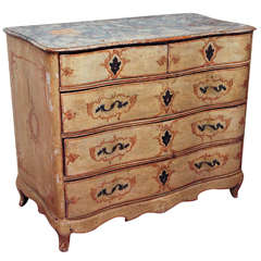 18c. Polychrome Genovese Commode