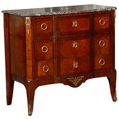 French Walnut Commode