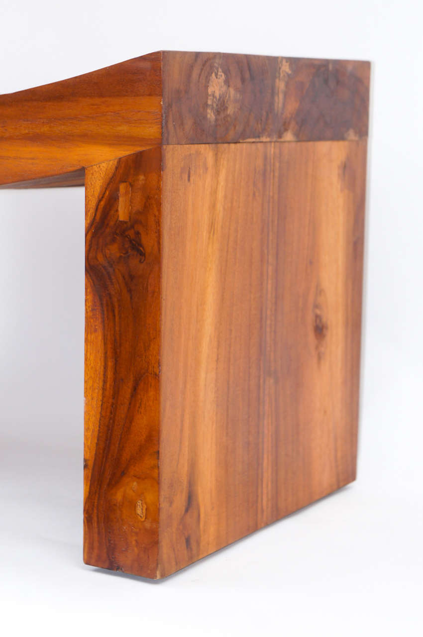 Graphic Rosewood Bench 1