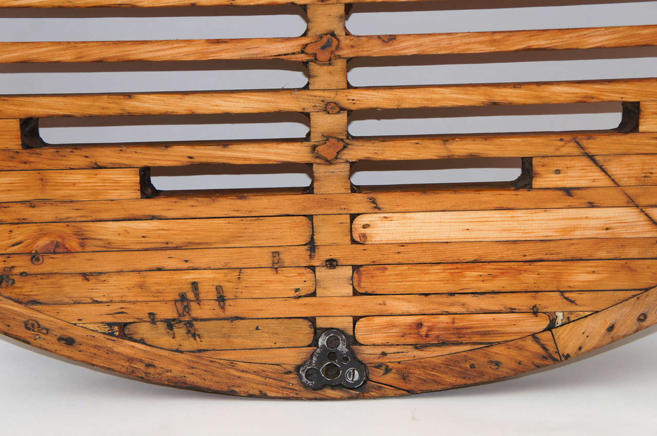 Extravagant Wooden Circular Object At 1stdibs
