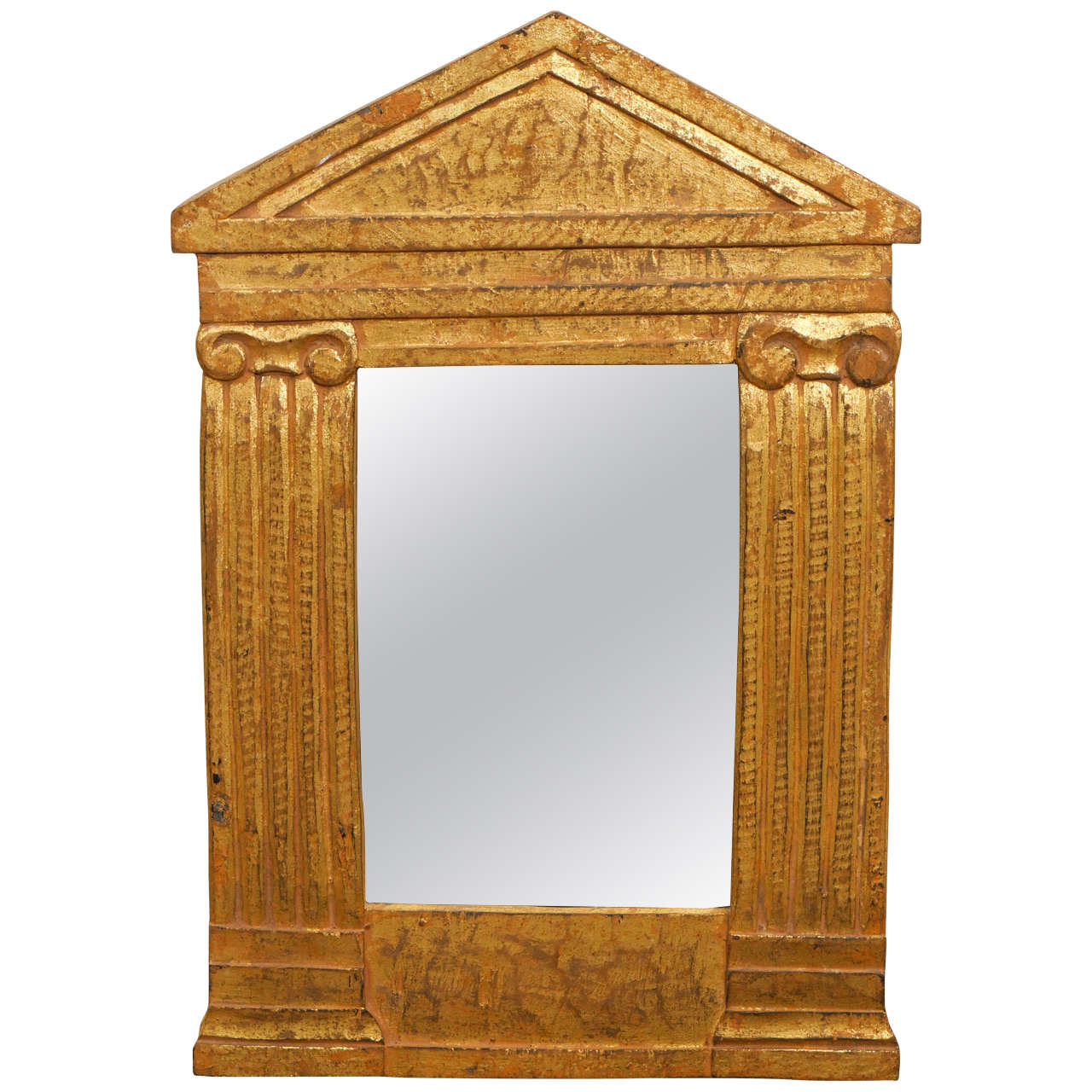 A Small Giltwood Mirror
