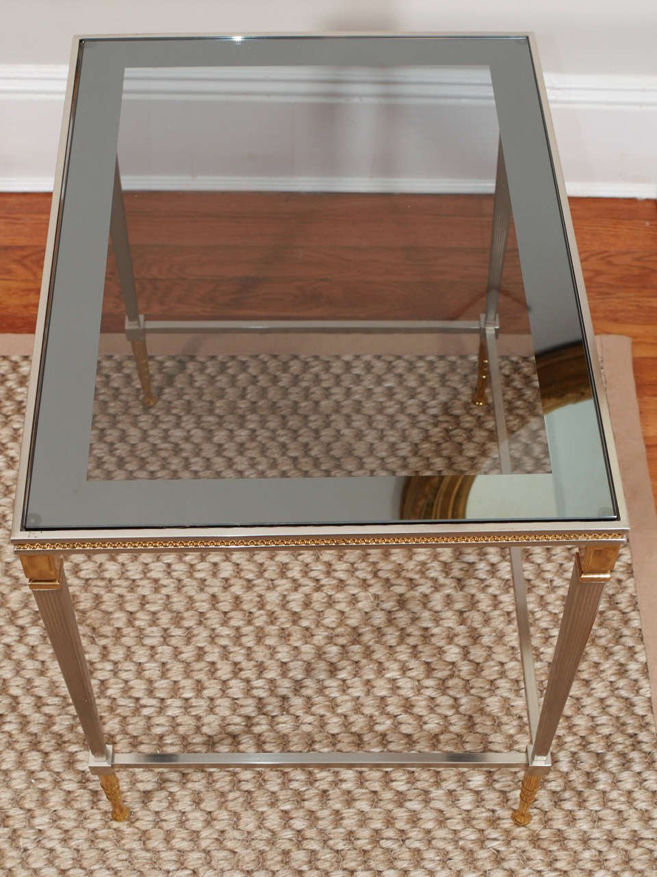 Set of Nickel and Brass Nesting Tables 3
