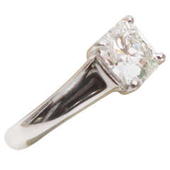 Tiffany & Co. Lucida Cut Diamond Ring