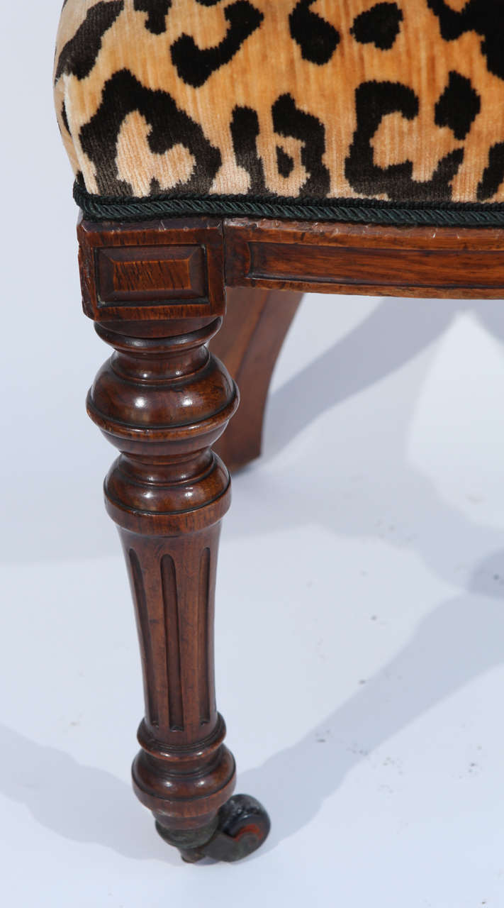 Group of Eight 19th Century English Walnut Dining Chairs 1