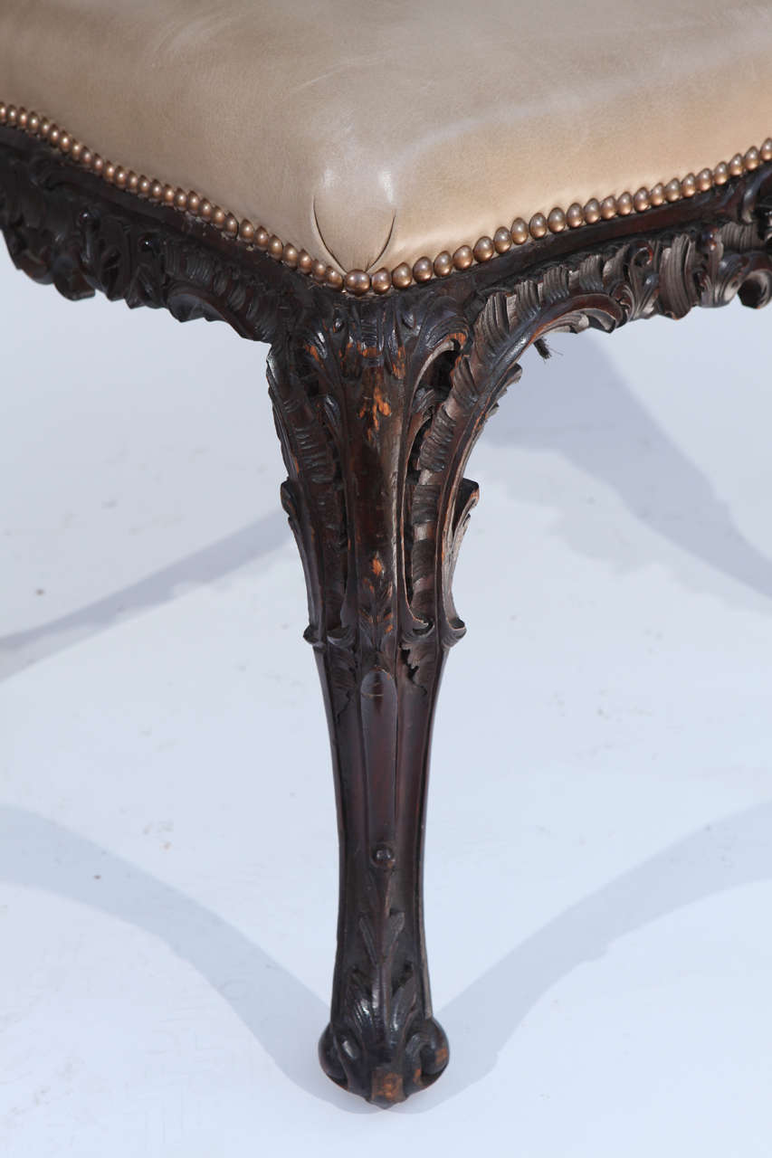 Single 19th Century Chinese Chippendale Side Chair In Good Condition For Sale In Los Angeles, CA
