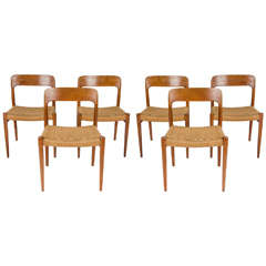 Niels O. Møller for JL Möller, Model 75 Chairs