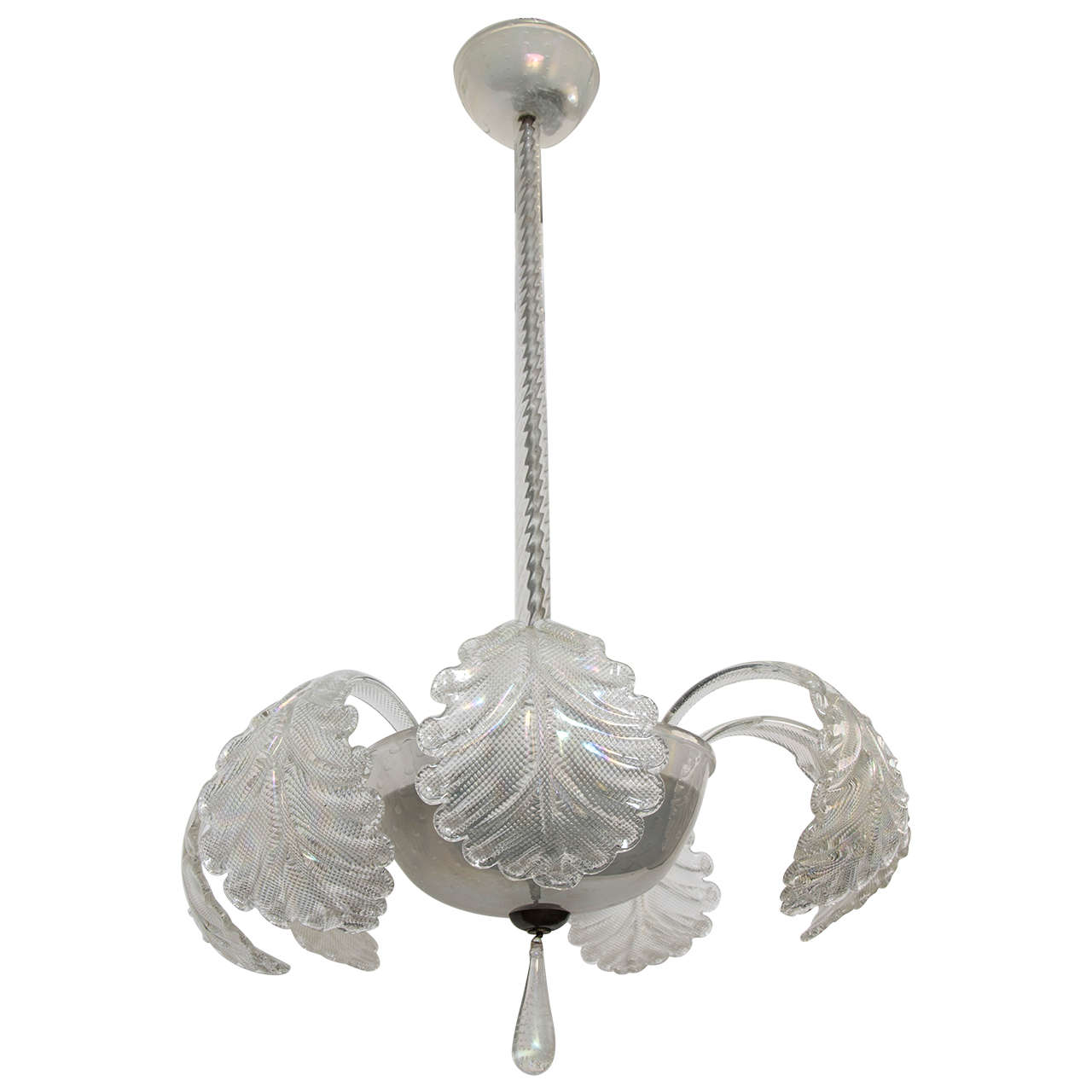 Barovier & Toso Chandelier For Sale