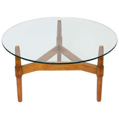 Danish Round Coffee Table