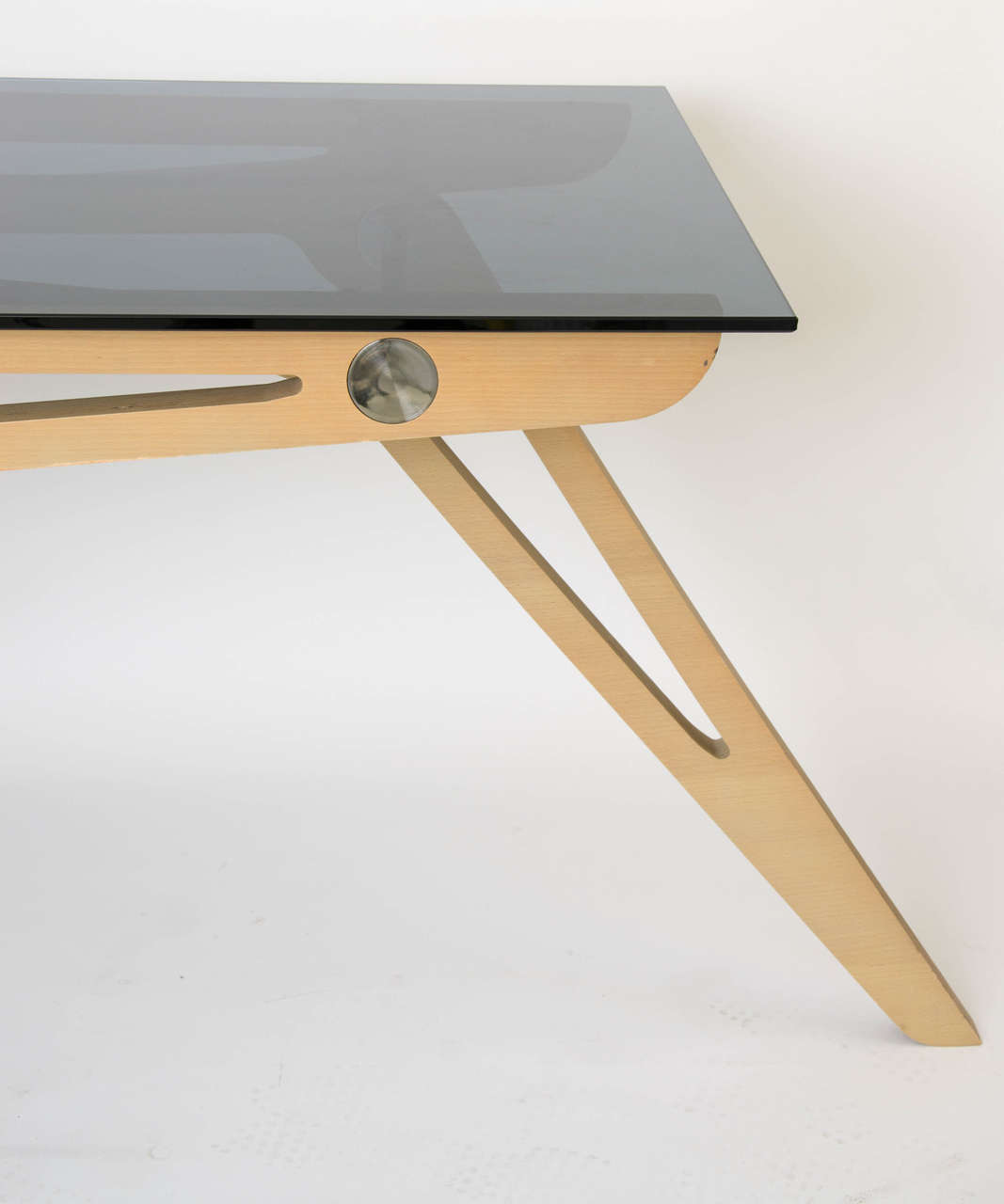 Zanotta Cavour Desk, Homage to Carlo Mollino For Sale 1