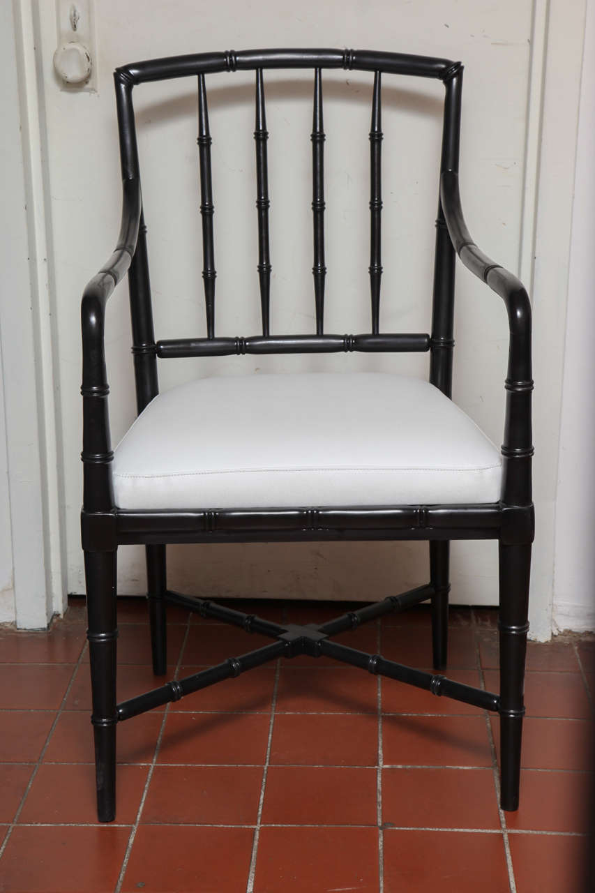 Primitive Circa 18th Century Original Painted New England Windsor Pair of Chairs