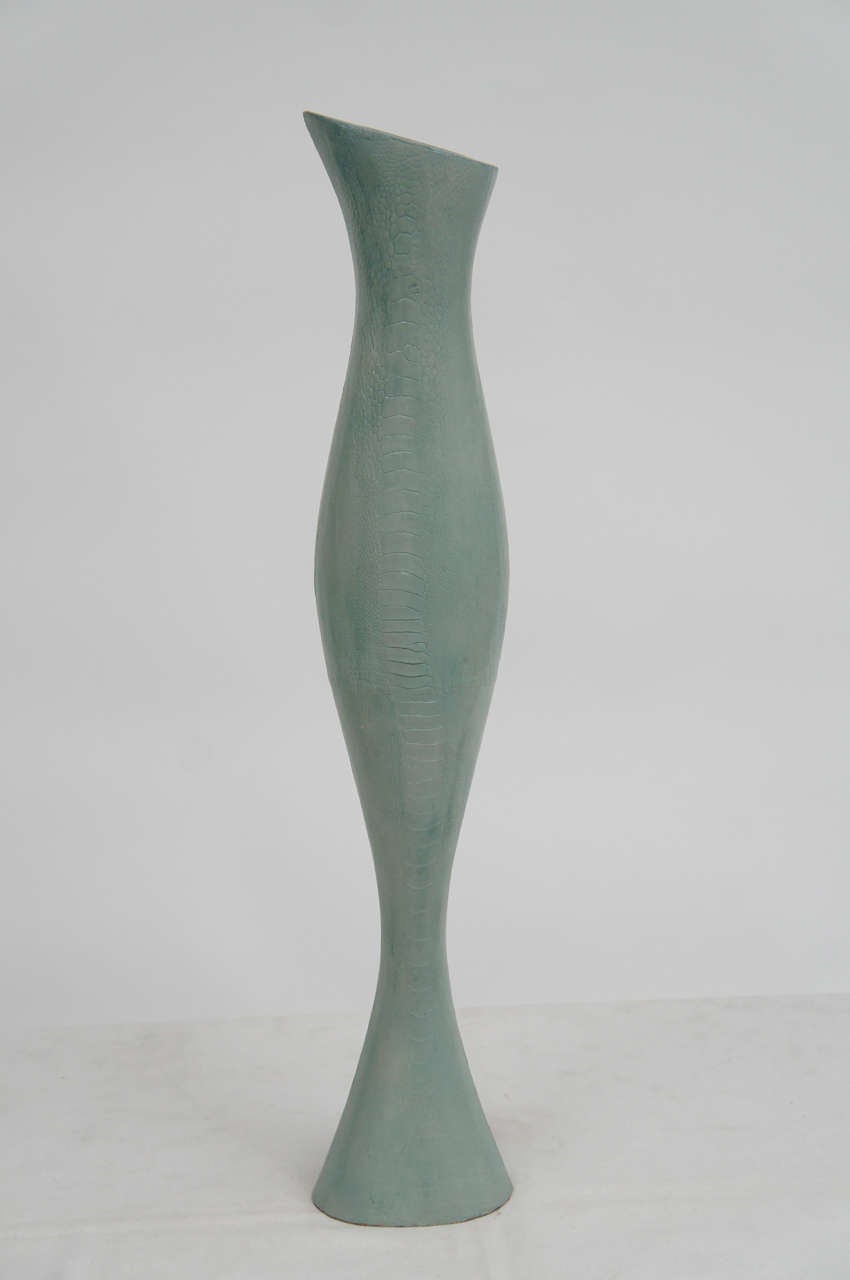 French R & Y Augousti Vase, 1970's For Sale