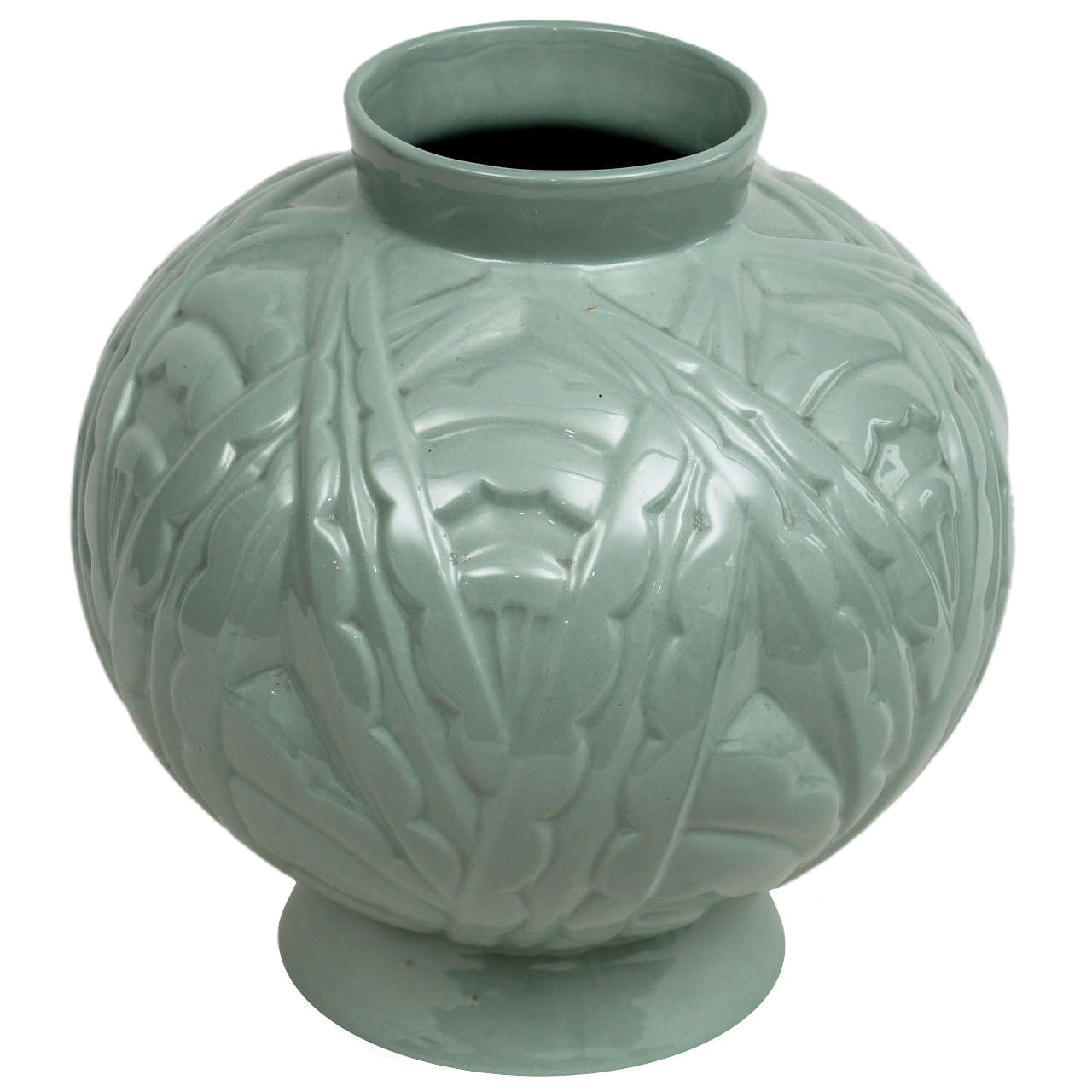 Art Deco Boch Freres Vase Ca. 1930's