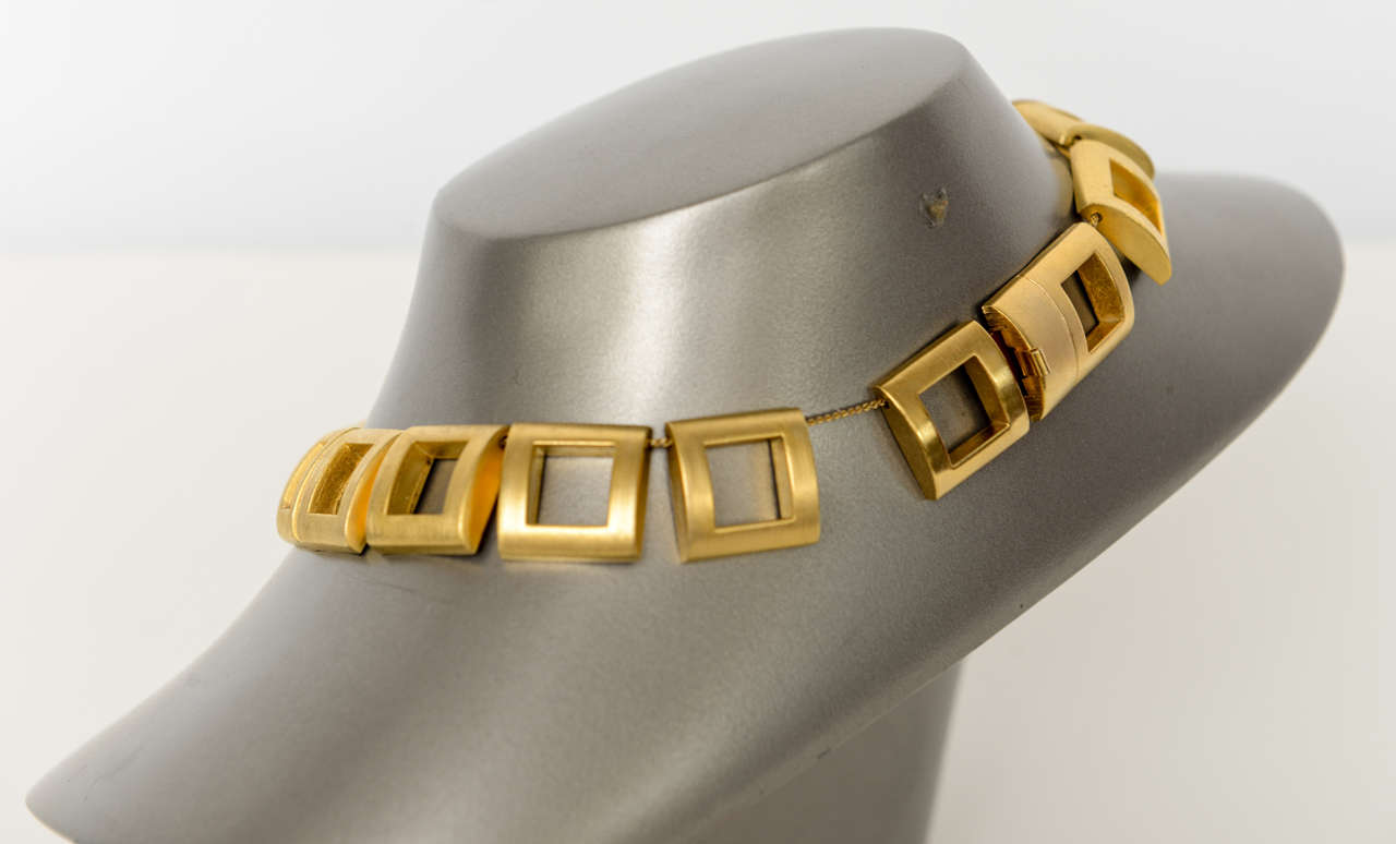 Vintage Helena Rubinstein Necklace and Bracelet In Excellent Condition In Miami, FL
