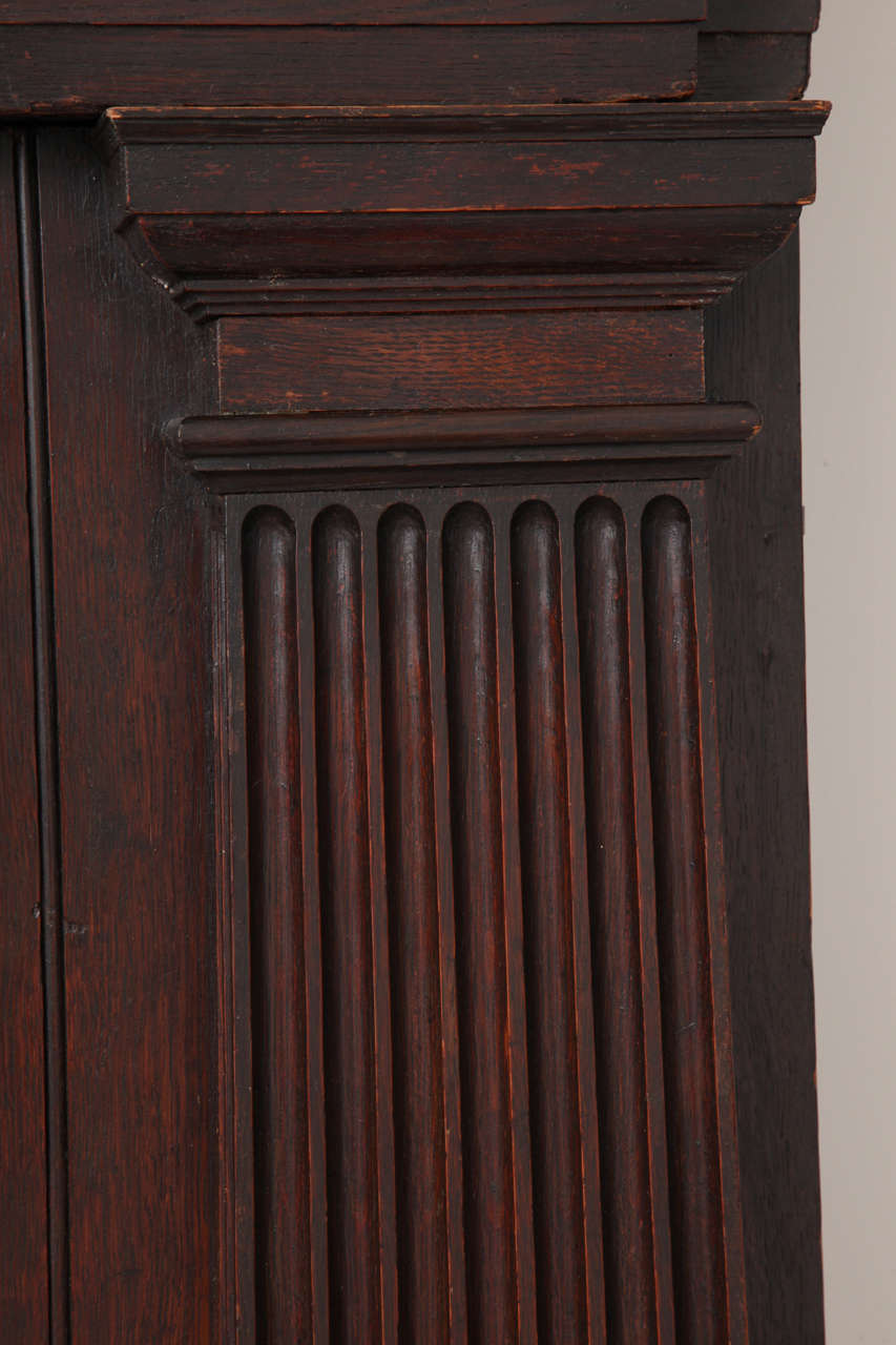 George II Stained Oak Cabinet For Sale 2