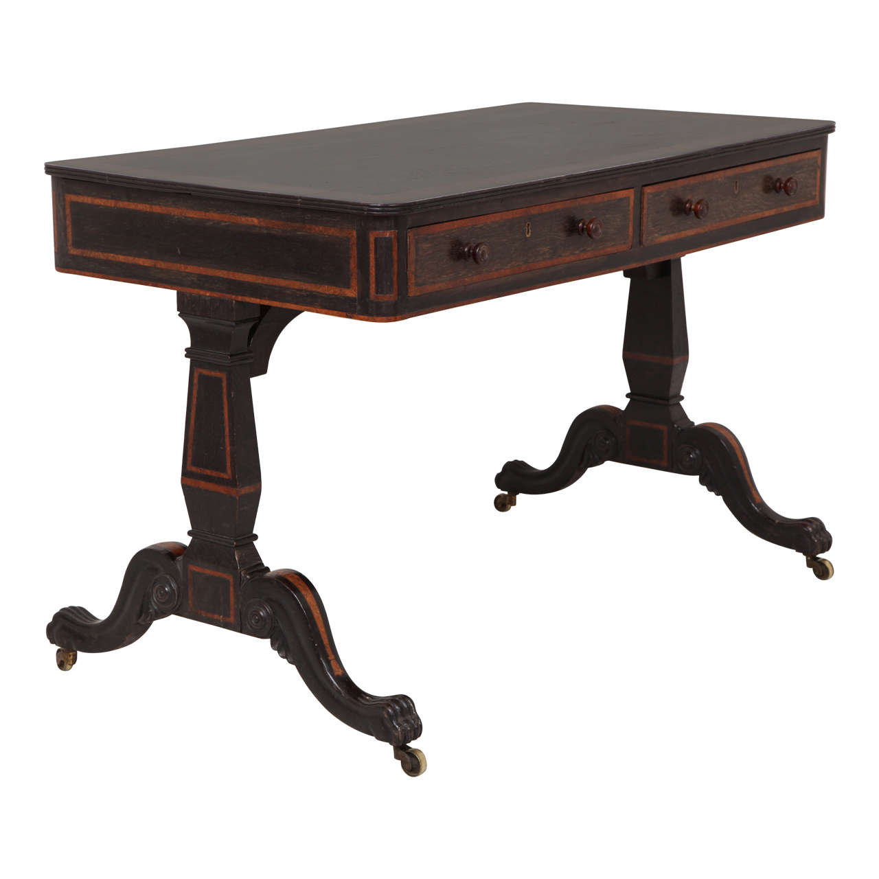 English Regency Writing Table For Sale