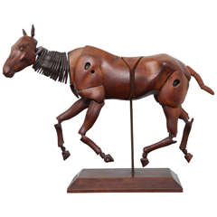 19th Century French Articulated Horse