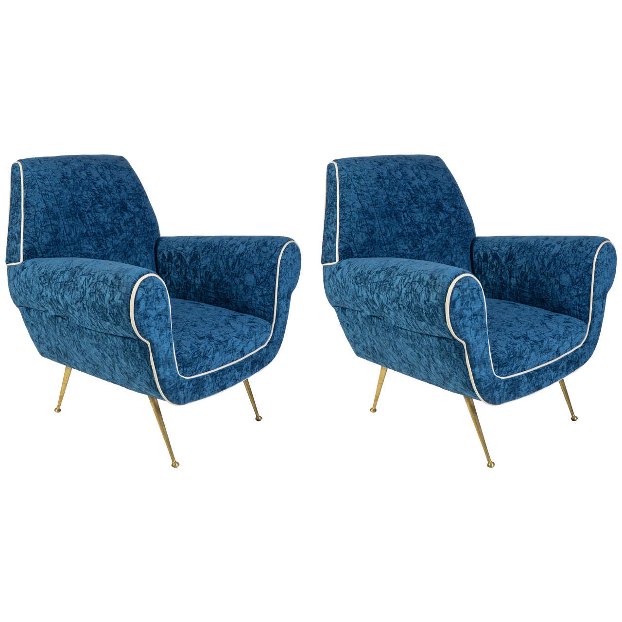 1960s Pair of Armchairs For Sale