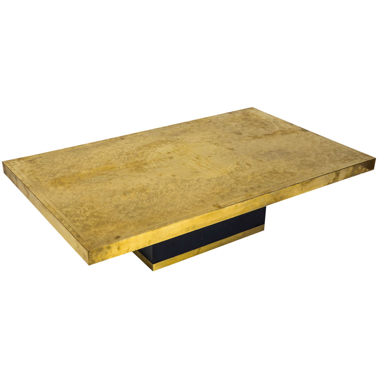 Rricco D" Coffee Table in Bronze