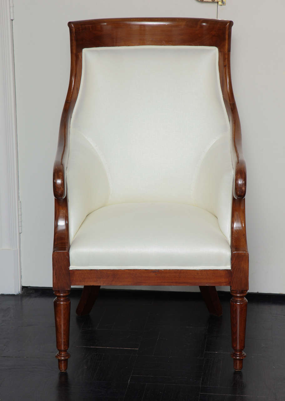 Pair of Late 19th Century Mahogany Armchairs For Sale 6