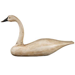 Currituck Swan Wood Carving