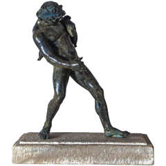 Neapolitan Bronze Figure of Dionysus