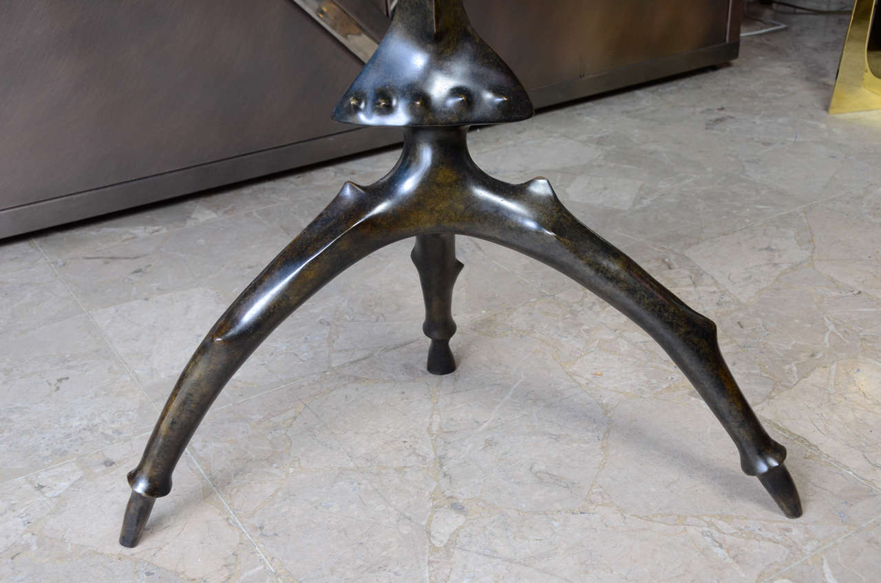 Bronze Console by Victor Roman In Excellent Condition For Sale In Bois-Colombes, FR