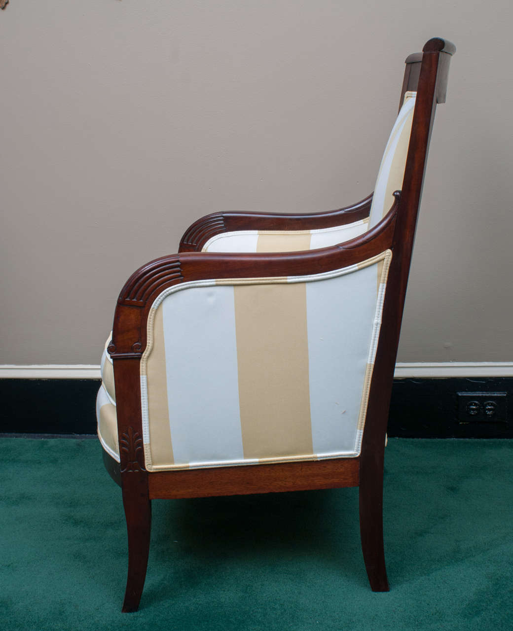 French Restoration Bergere For Sale