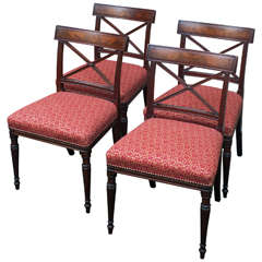 Set of Four Regency Chairs 3