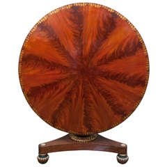 Classical Tilt-Top Center Table