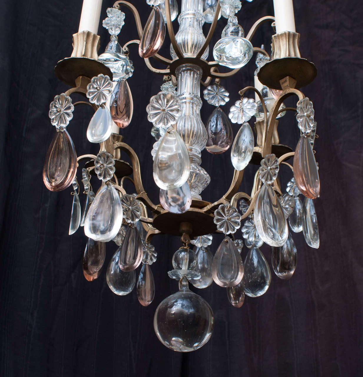 Unknown Louis XV Style Four-Light Chandelier
