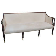 Antique New England Sheraton Sofa