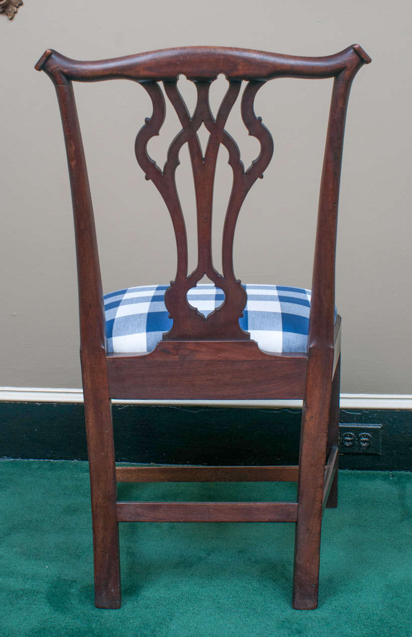 Assembled Set of Country Chippendale Chairs In Good Condition In Alexandria, VA