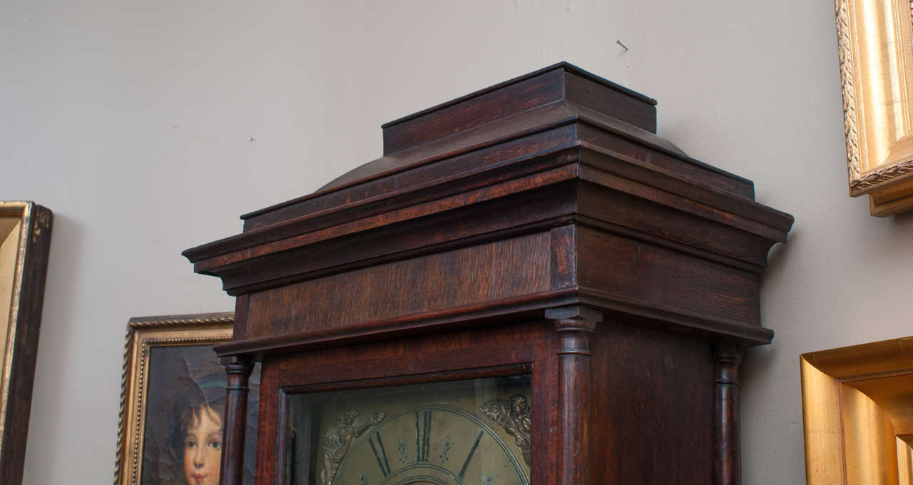 Early English One-Handed Tall Case Clock (Grandfather) 2