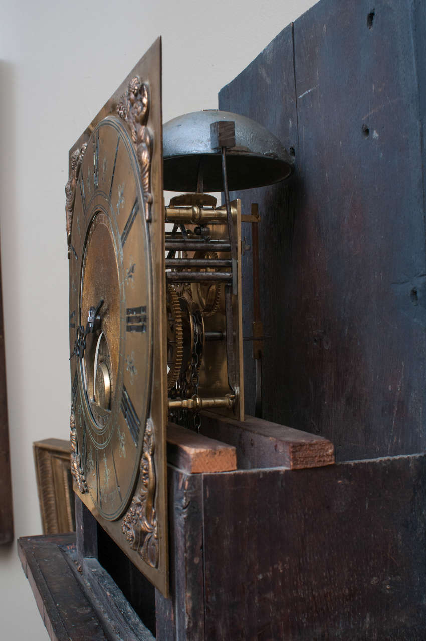 Early English One-Handed Tall Case Clock (Grandfather) 3