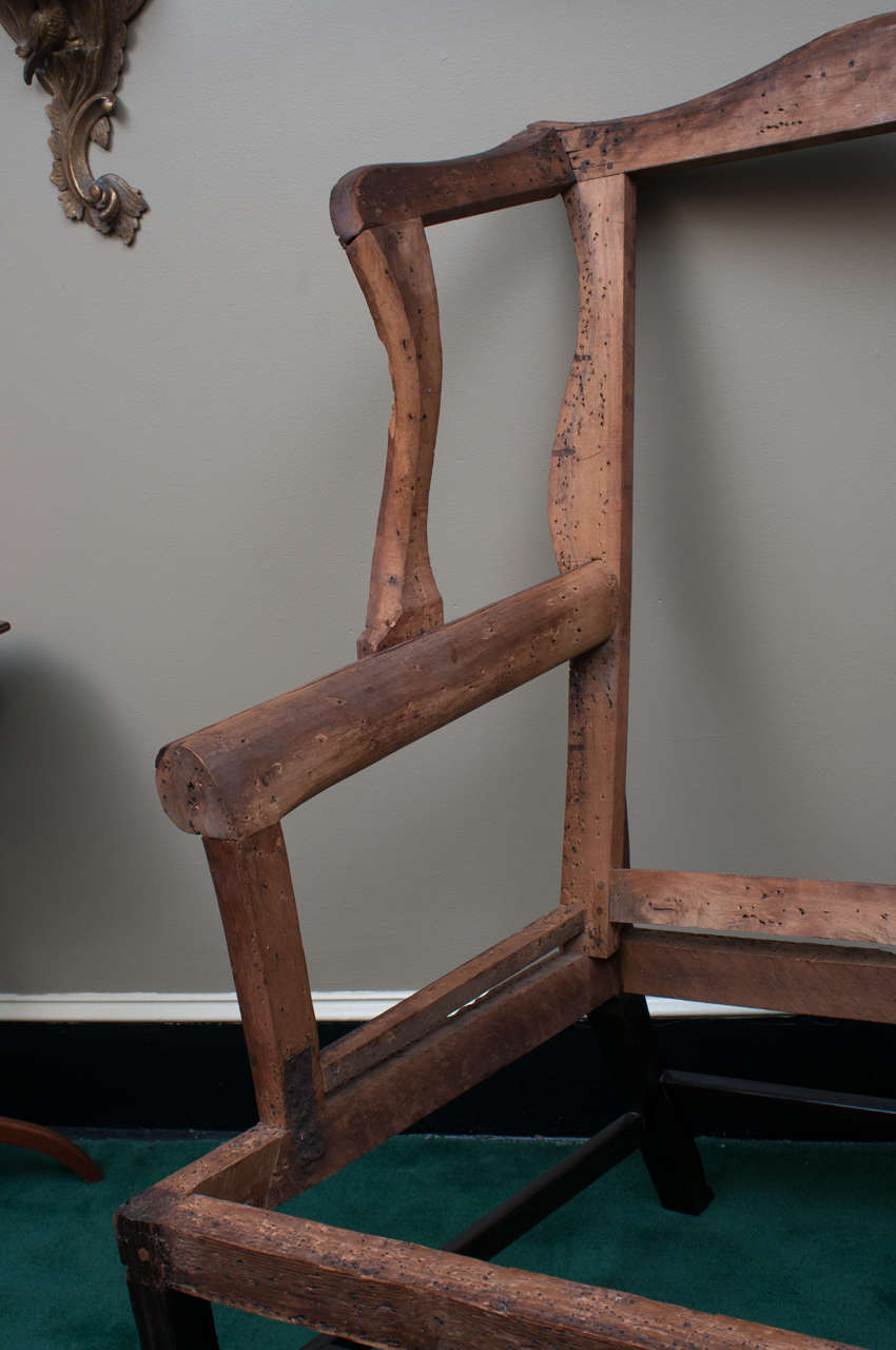 wingback chair frame