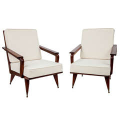 Pair of Two Italian Arm Chairs
